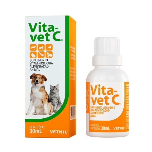 Vita Vet C 30ml Suplemento Vitaminico - Vetnil