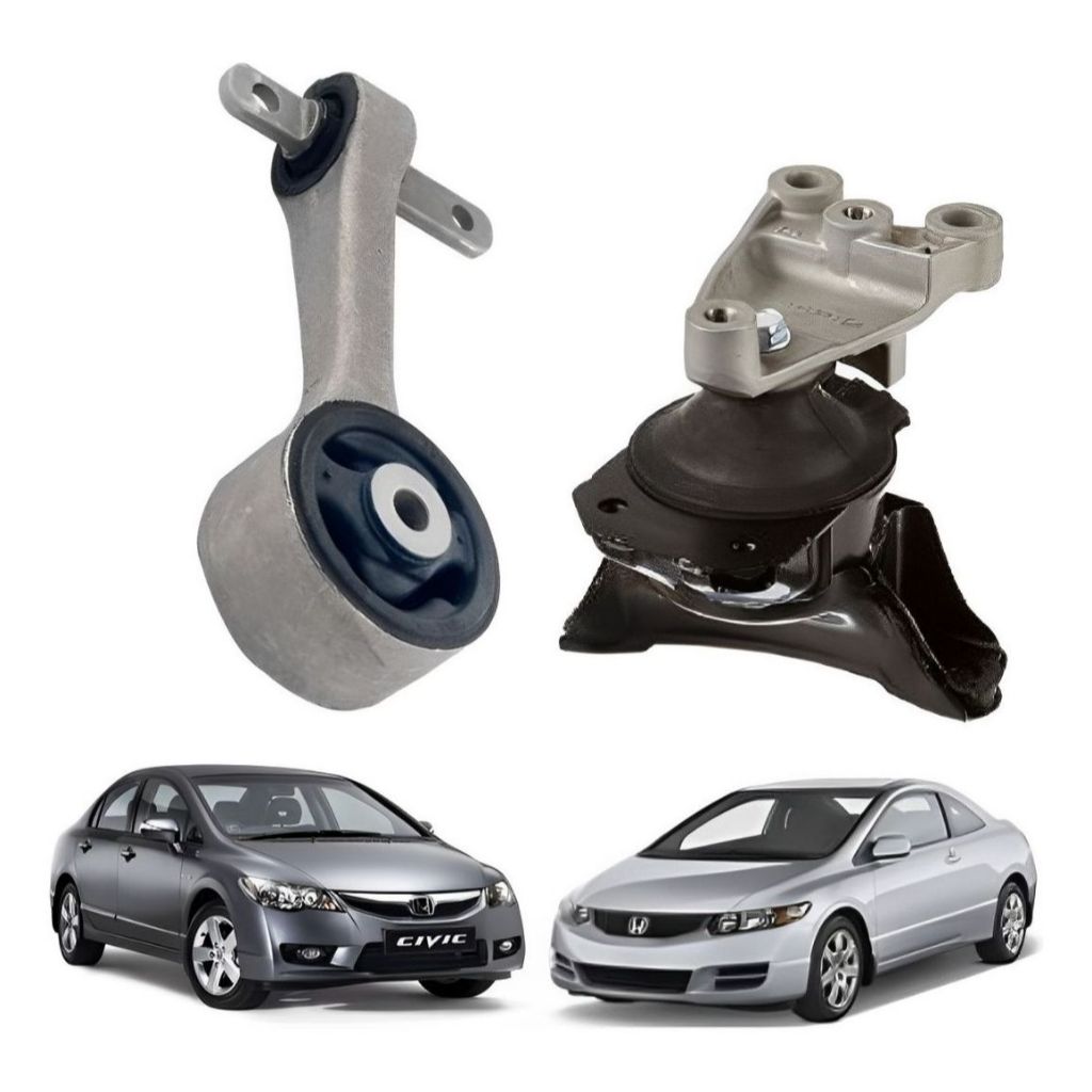 Kit Coxim Calco Direito Motor Honda New Civic 2007 A 11 Man.