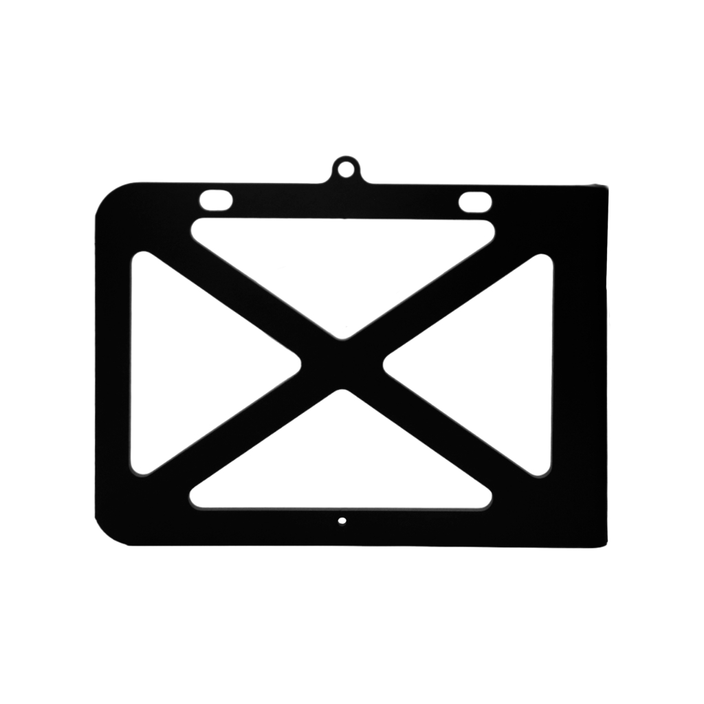Suporte Placa Lateral Com Luz Para Virago 250