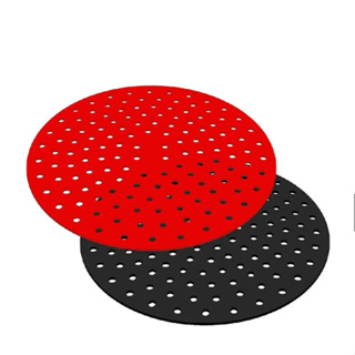 Descanso de Panela Silicone Pratico REDONDO Multiuso Universal Vermelho Preto pode ser utilizado em Forno Airfryer em Oferta na Shopee