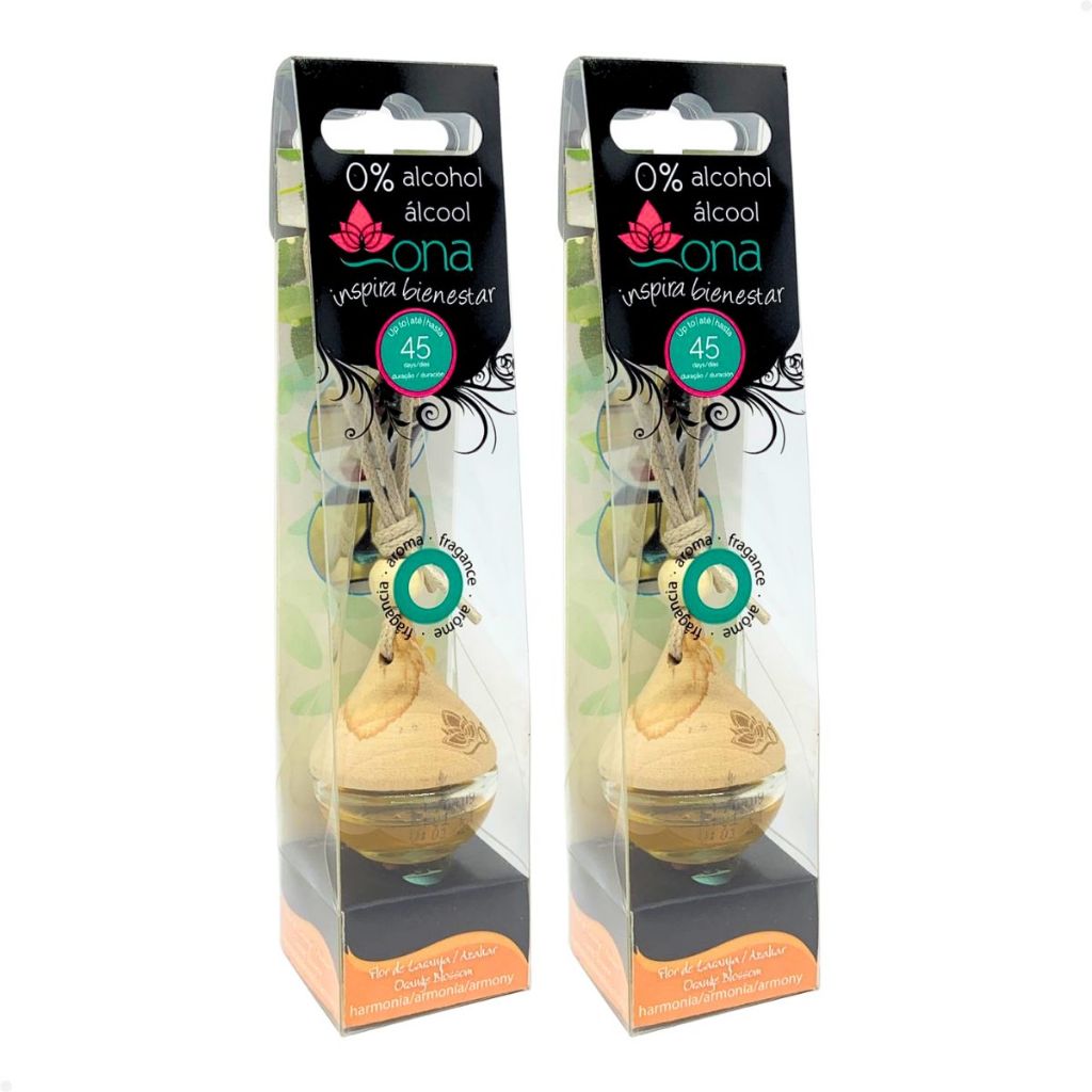 Kit 2 Bolinha Aromatizante 6 ML Auto Ona Inspire Difusor de Pendurar no Retrovisor do Carro em Oferta na Shopee