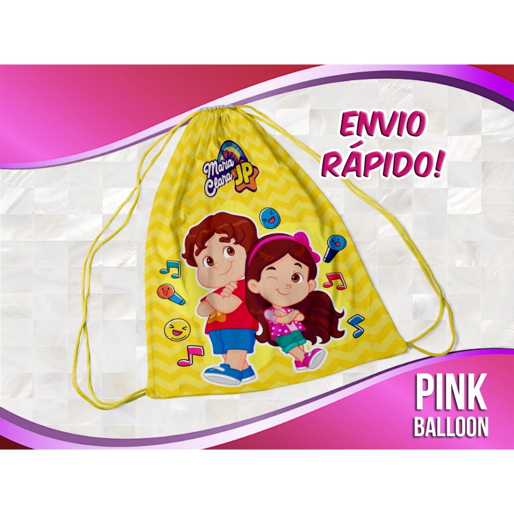MOCHILINHA MARIA CLARA E JP 2 (ENVIO RÁPIDO) - SACOLINHA LEMBRANCINHA