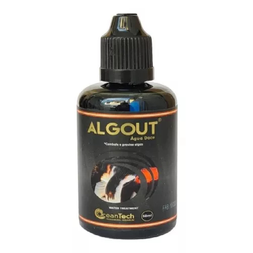 Removedor De Algas Algout 50ml OceanTech P/Aquário