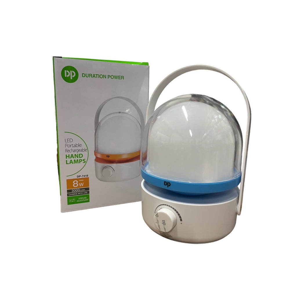 Lampião Led Recarregável Potente 8w Camping Emergência
