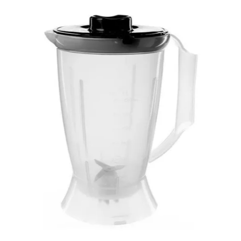 COPO LIQUIDIFICADOR JARRA MICROMAX MALLORY ADVANCE 5 ELECTRONIC TRANSLÚCIDO TAMPA PRETA MM055