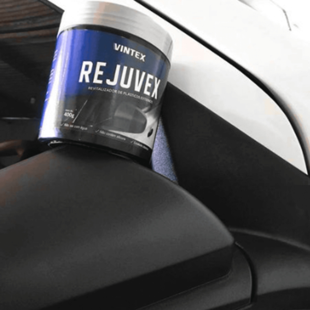 Detalhes do Revitalizador Recuperador de Plasticos Externos Autos Em Geral Rejuvex 400g Vintex