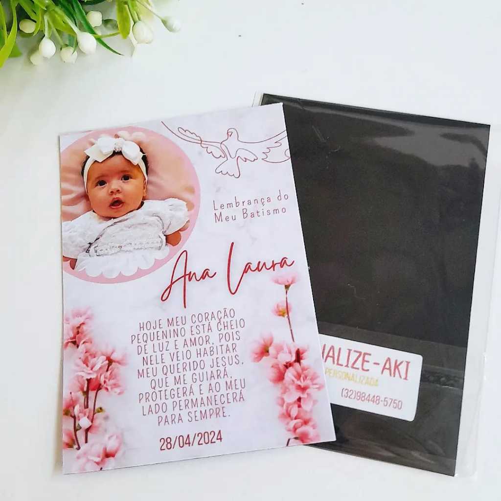 Lembrancinha Batizado/imã de geladeira personalizado /lembrançinha apresentação