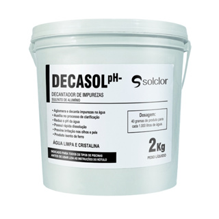 Decantador de Impurezas Sulfato de Alumínio Decasol pH- 2 Kg em Oferta na Shopee
