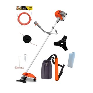 Roçadeira Gasolina 51,6cc Rl520ac Tekna + Kit Rolo Fio Nylon em Oferta na Shopee