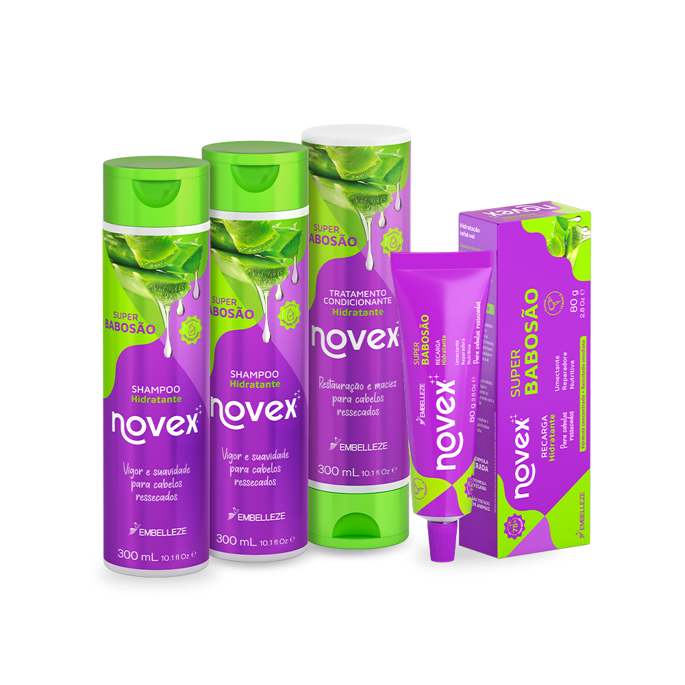 Kit Novex Babosão Cuidados Básicos em Oferta na Shopee