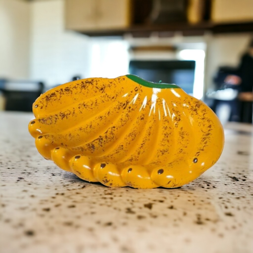 Banana Fruteira Decoração Cerâmica Mesa Aparador Luxo Cozinha Frutas Suporte Decoração Rustica
