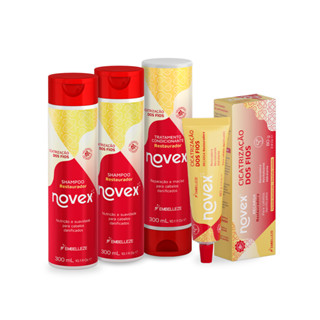 KIT NOVEX CICATRIZAÇÃO DE FIOS CUIDADOS DIÁRIOS