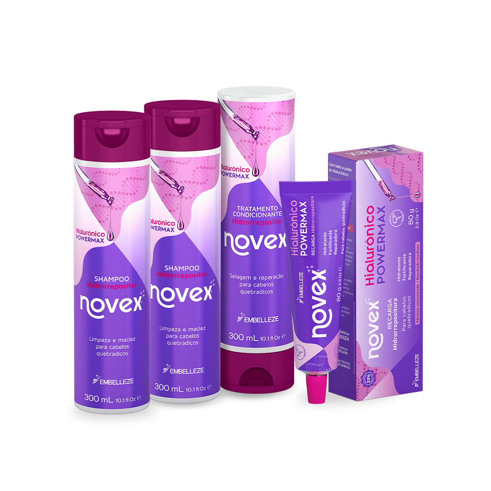 Kit Novex Harmonização Capilar Cuidados Básicos em Oferta na Shopee