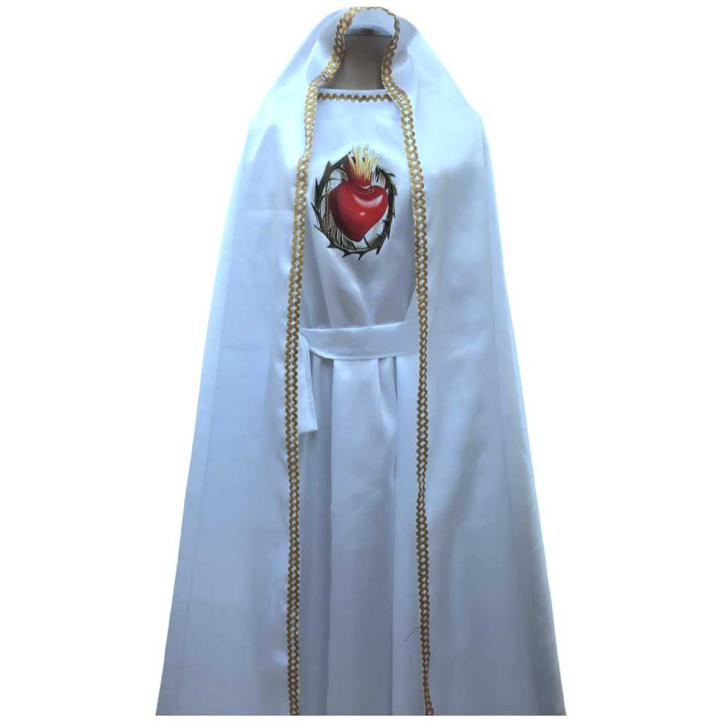 Roupa Nossa Senhora De Fátima Infantil.