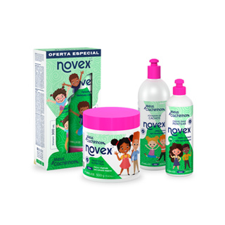KIT NOVEX MEUS CACHINHOS CUIDADO DIÁRIO em Oferta na Shopee
