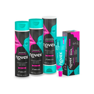 KIT NOVEX SANTO BLACK CUIDADOS BÁSICOS