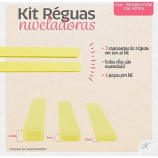 Regua Niveladora Para Massas Biscuit Artesanato Bluestar em Oferta na Shopee