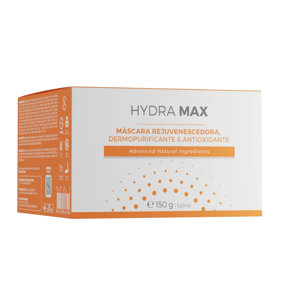 Máscara Vitamina C Nano Hydra Max Hidratante Eccos 150g