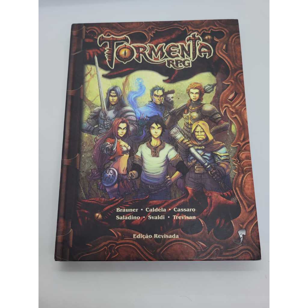 Livro RPG - RPG TORMENTA - Editora Jambô usados