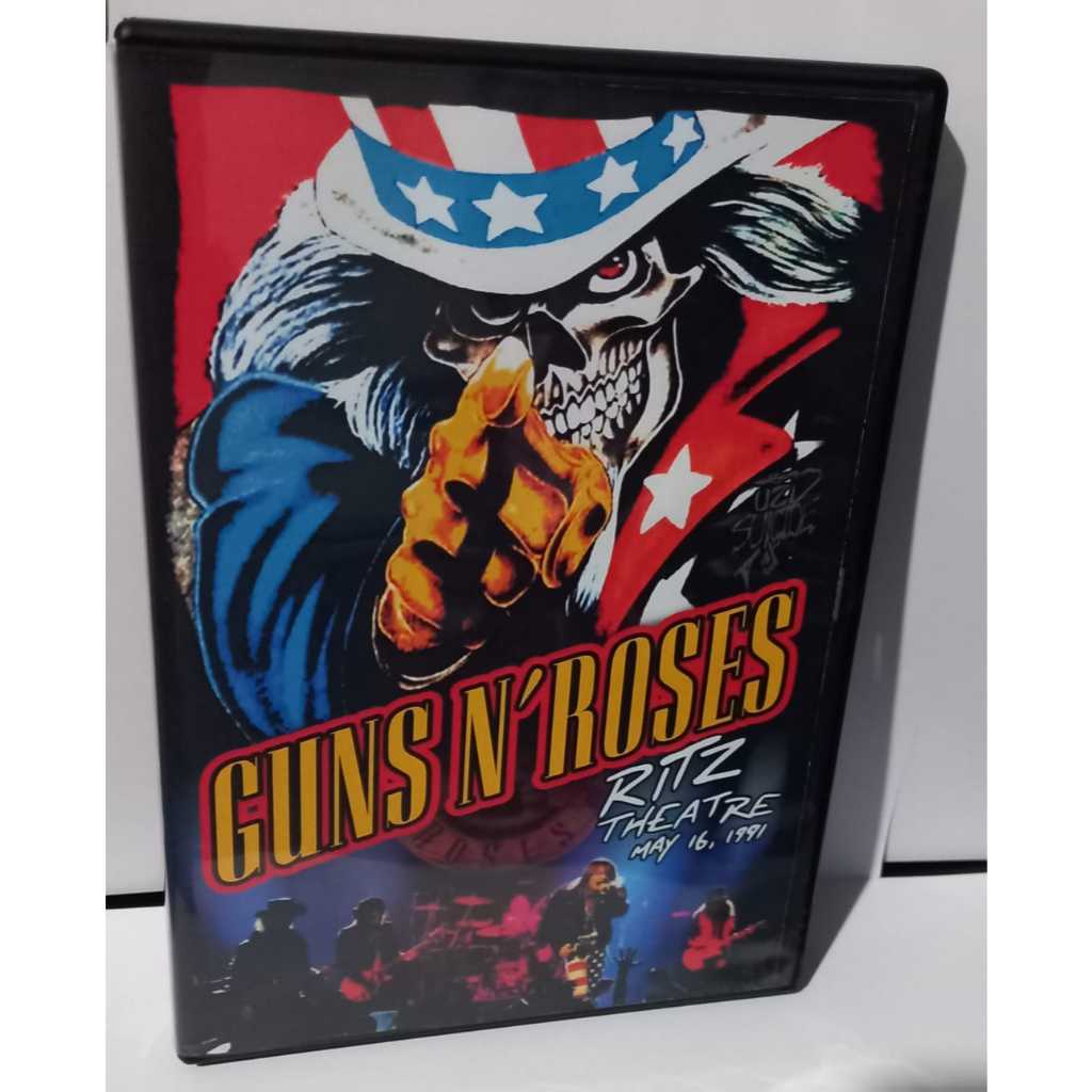 DVD Guns N' Roses - Ritz Theatre - May 16,1991