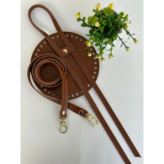 Kit bag saco base redonda + alça + estrangulador ideal para bolsas em croche em Oferta na Shopee