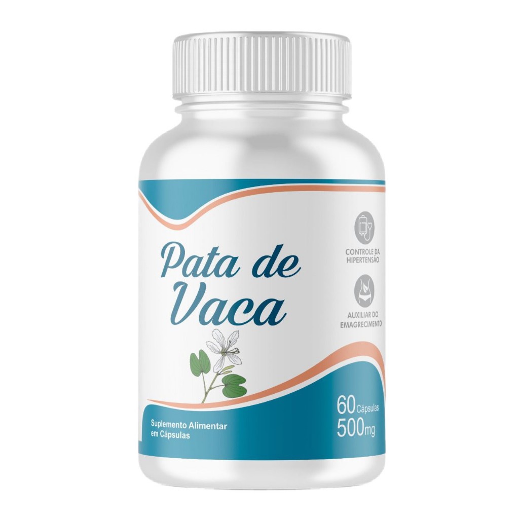Pata de Vaca Pura Natural - Legítima 500mg 120cap Com Nota Fiscal em Oferta na Shopee