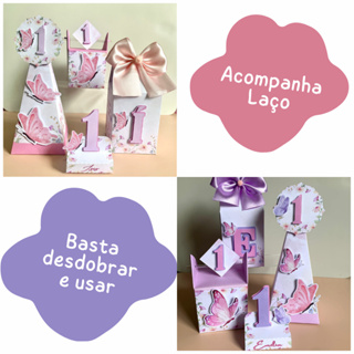 Kit Jardim encantado | Kit Jardim das borboletas | Lembrancinhas |  Personalizados em Oferta na Shopee
