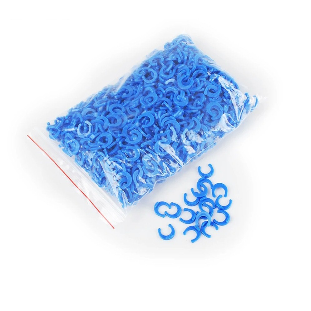 100 Travas Presilha Engate Rápido Conector Filtro Água 1/4 envio rápido