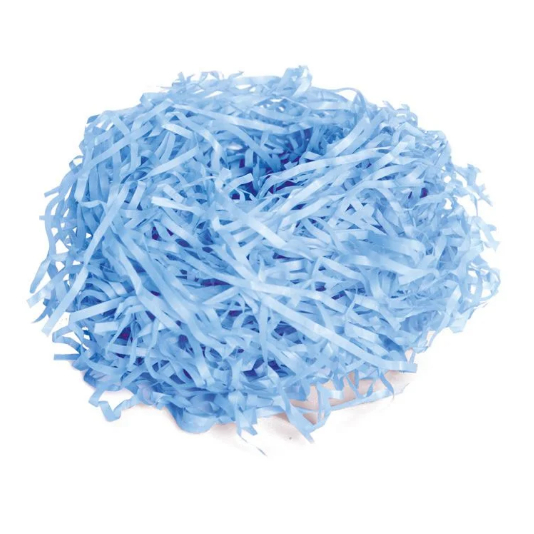 Palha de Seda Decorativa Azul Claro - 01 unidade - 50g - Cromus - Rizzo