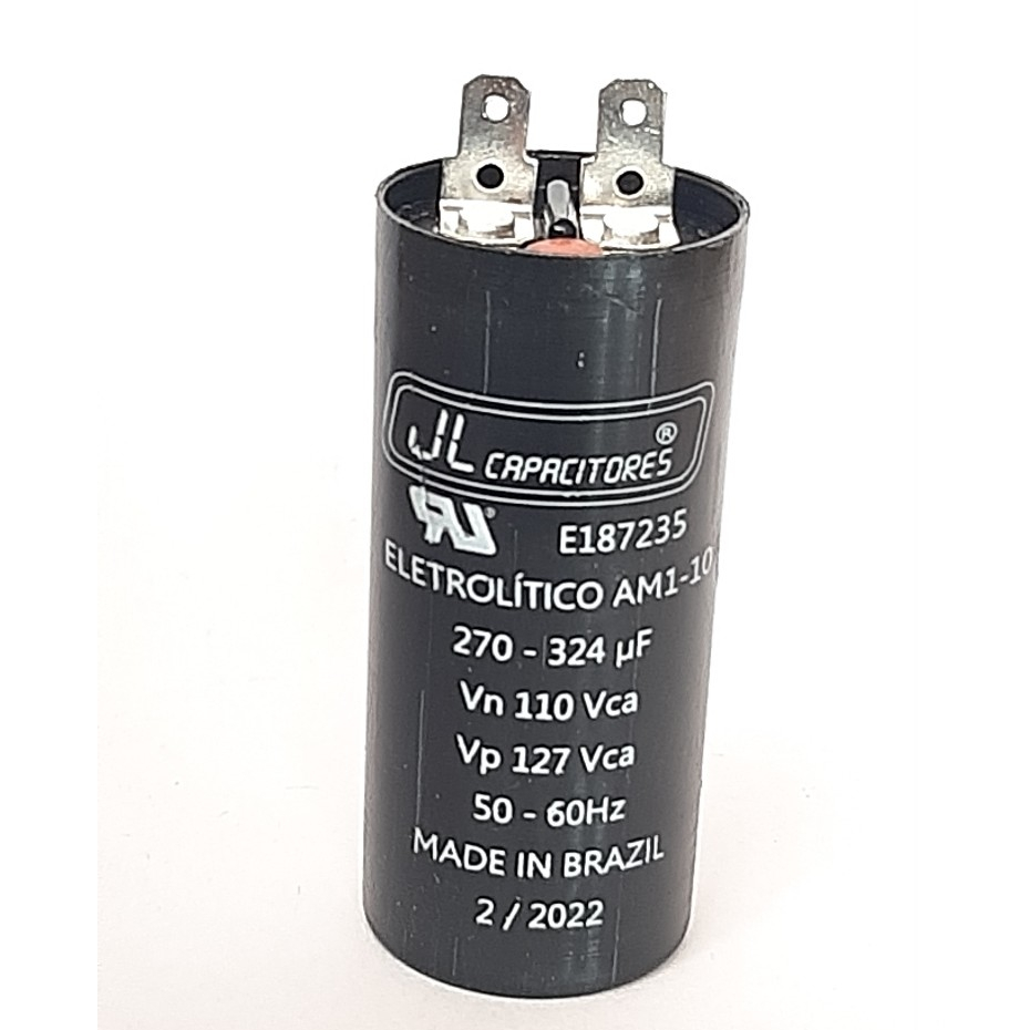 Capacitor Mini 270uf Partida Forrageiro Triturador Picador Trapp Trf 70
