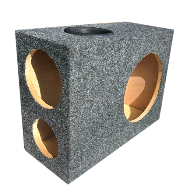 CAIXA SOM AUTOMOTIVA VAZIA TRIO DE 8 POLEGADAS SLLIN 1CORNETA 1 TWEETER em Oferta na Shopee