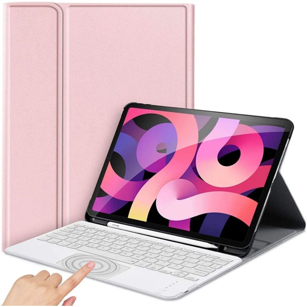 Capa magnético e trackpad teclado para ipad 7/8/9 Geração 10.2/10.5 polegada Suporte Caneta LEIA A DESCRIÇÃO!!!!!