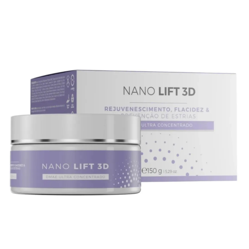 Nano Lift 3d 150g Creme Estrias Flacidez Eccos