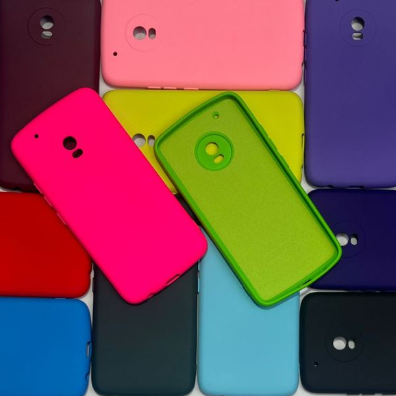 Capa Protetora Motorola G5 Plus Silicone com Proteção de Câmera Interior Aveludado Macia TPU Premium