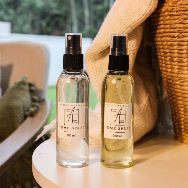 Agua Perfumada para Tecidos Roupas Lençois Home Spray 100 ml Produto Artesanal