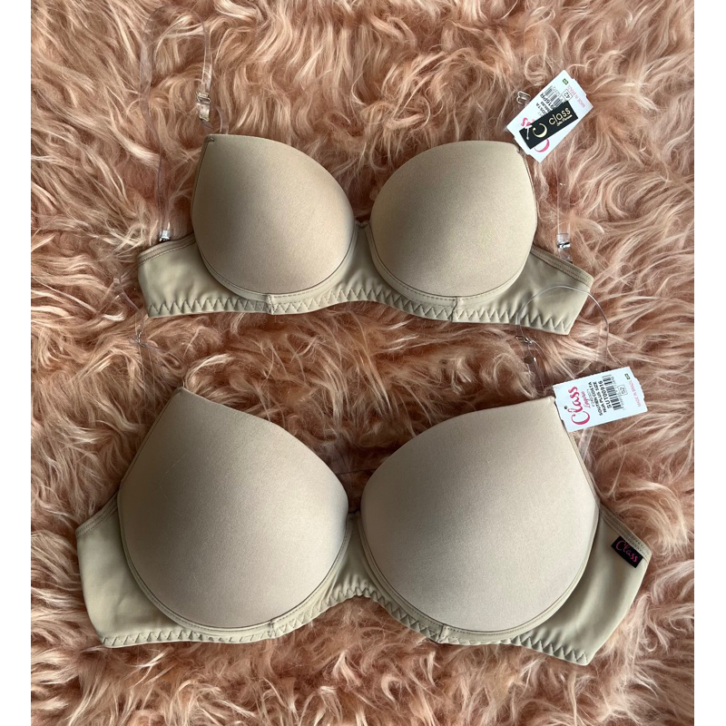 Sutiã Costa Nua 42 ao 52 com Bojo e Alça de Silicone Transparente Regulável