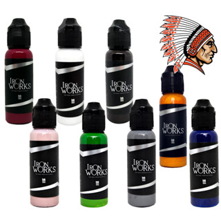 Tinta Tatuagem 30ml Iron Works Tattoo Pigmento - Todas Cores em Oferta na Shopee