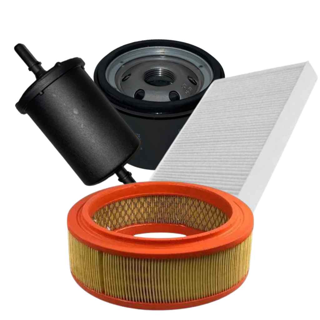 KIT de filtros logan sandero 1.6 8v 2011 em diante