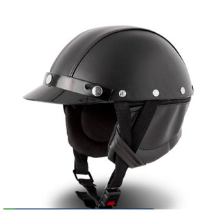 Capacete Custom Pro Tork Coquinho Solid Preto Tam. único em Oferta na Shopee