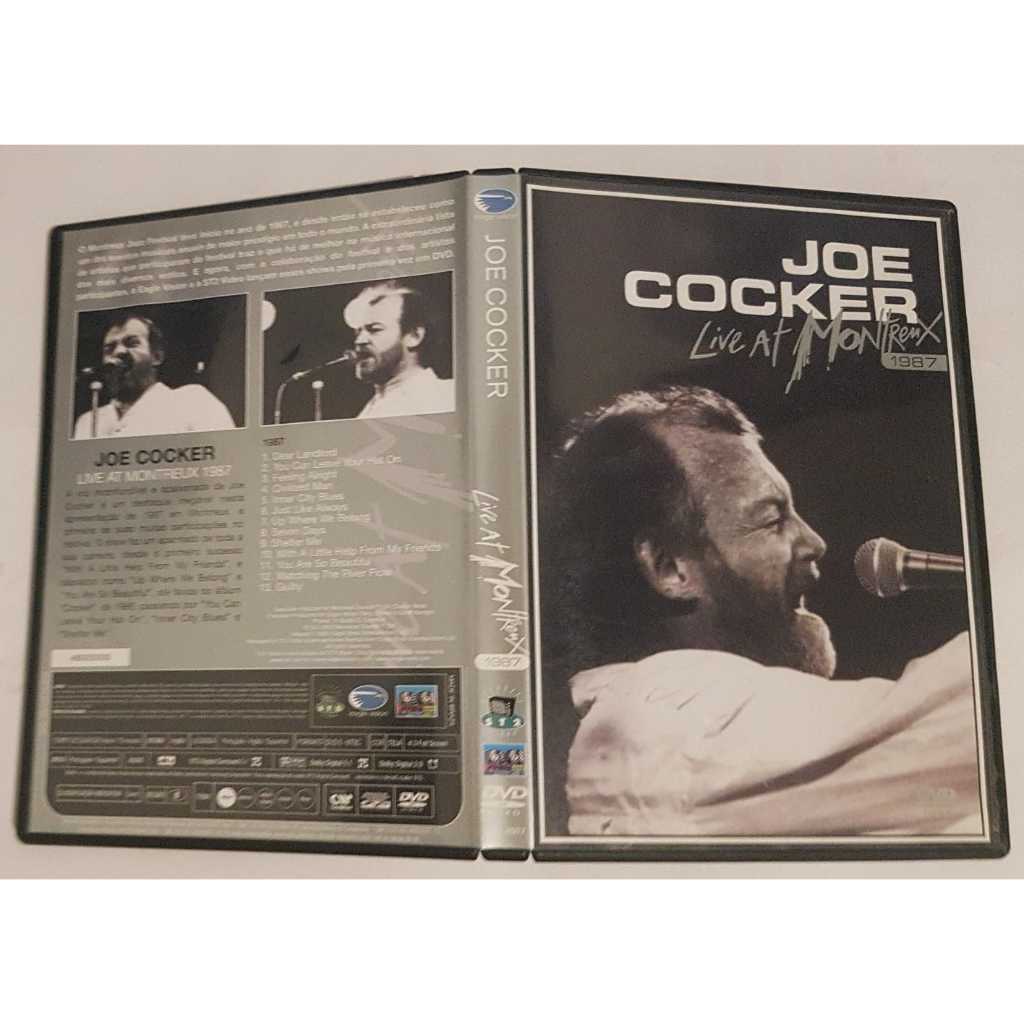 DVD Joe Cocker Live at MontremX 1987