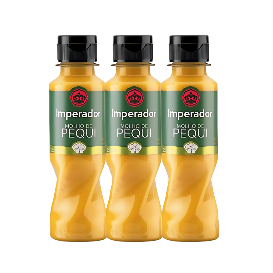 Kit com 3 Molhos de Pequi Imperador 145ml em Oferta na Shopee