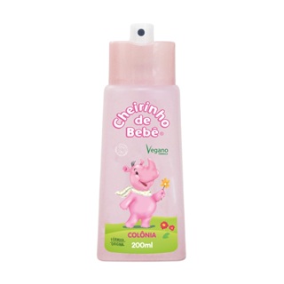 Colônia Cheirinho de Bebê Rosa 200 ml Spray Kanitz em Oferta na Shopee