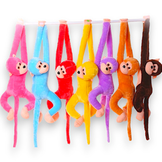 Macaco Pelúcia Braço Longo Macaquinho Pendurado Com Som e Luz em Oferta na Shopee