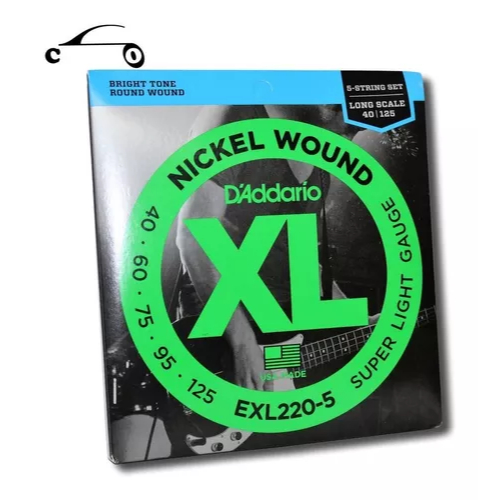 Encordoamento D'addario Contra Baixo 5 Cordas Exl220-5 040 #932616066