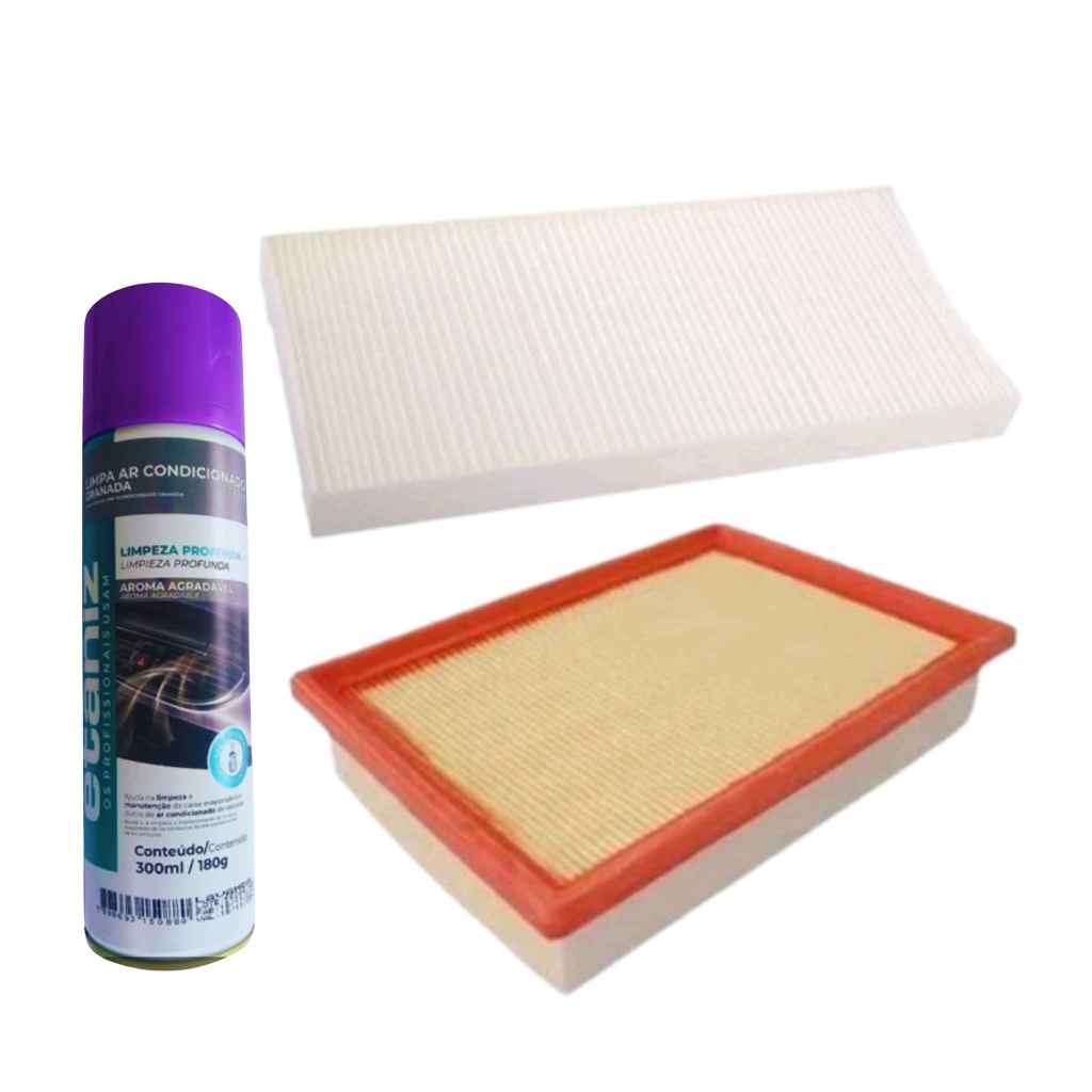 kit filtros Renault kwid +HIGIENIZADOR em Oferta na Shopee