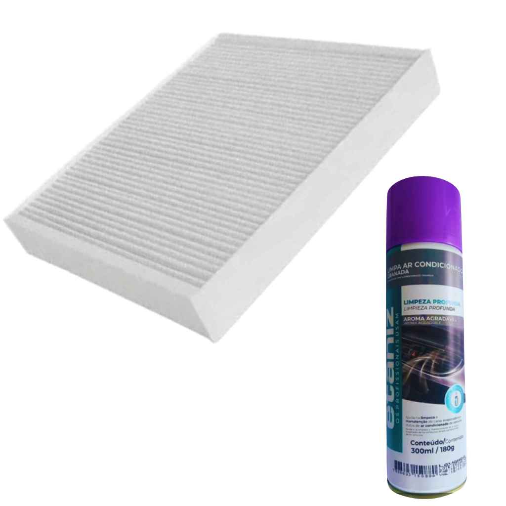 Filtro De Ar Condicionado Meriva + Higienizador CES1307 em Oferta na Shopee