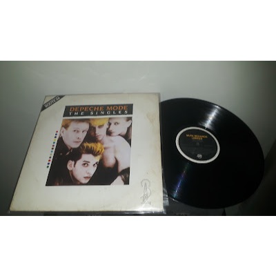 LP Depeche Mode The Singles Versão Brasileira 1988 Faixa Extra
