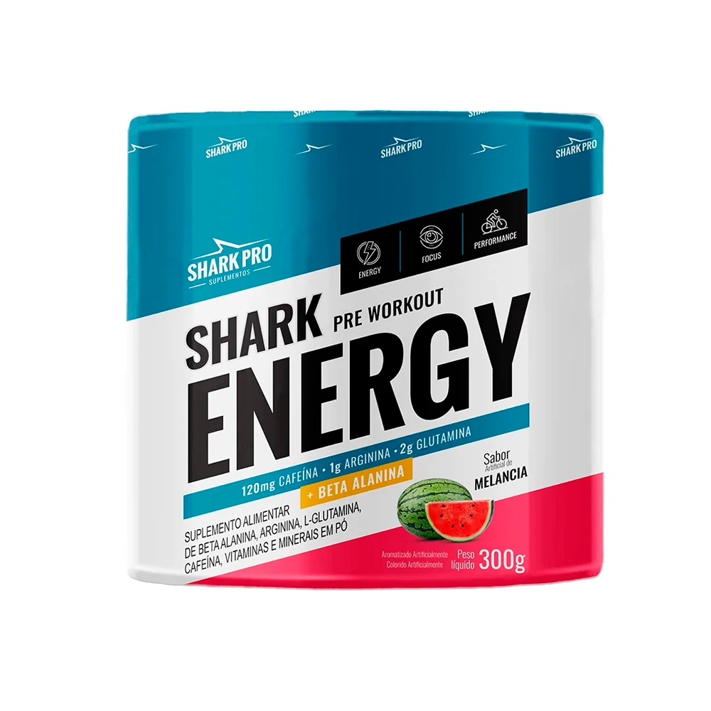 Pré Treino Shark Energy - 300g - Shark Pro