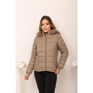 Jaqueta Feminina Puffer Forrada Apeluciada
