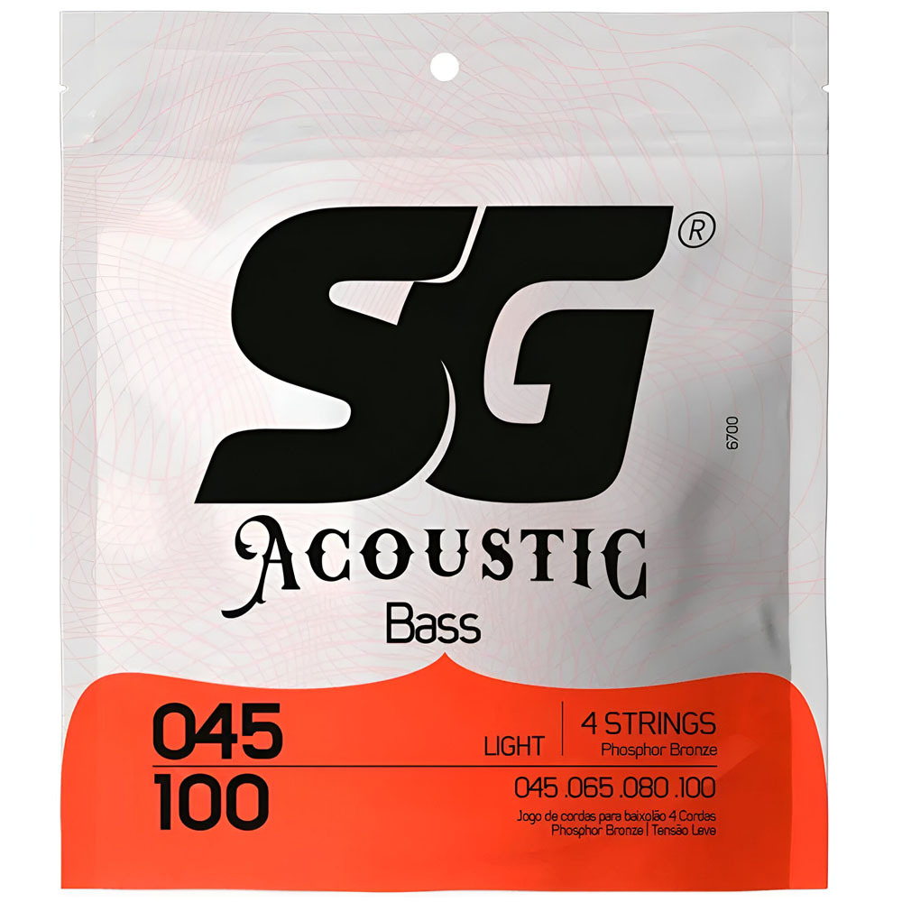 Encordoamento Sg Fosforo Bronze Para Baixolao 4 Cordas 045